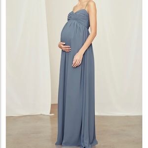 Amsale Beautiful Maternity Bridesmaid Dress